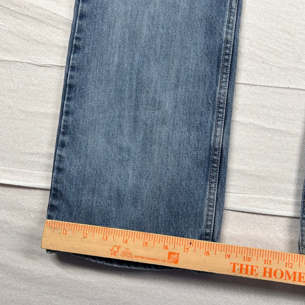 Vintage Old Navy Jeans Womens 12 Regular Bootcut Low Waist Cowboy Western Y2K - Picture 10 of 11